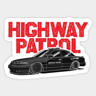 Highway Patrol. Sticker